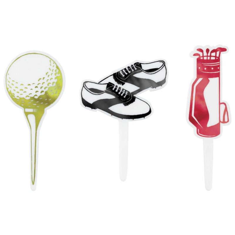 DecoPac Golf Cupcake Picks - 24 ct - Image 2